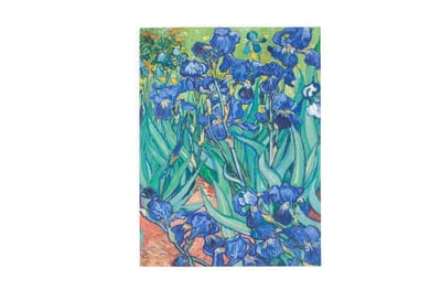 Lanzfeld Van Gogh - Schetsboek Blanco - 36 Pagina's - Irises - Softcover