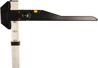Aluminium meetlat - Meetinstrument - Nauwkeurig meten - Ingebouwd waterpasje - Niet gespecificeerd - Zilver