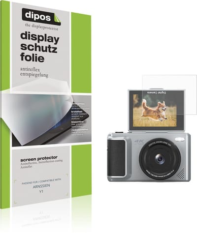 dipos – 4x Matte Beschermfolie geschikt voor ARNSSIEN Y1 | Krasbestendige & antireflecterende Screenprotector Ultra-Thin
