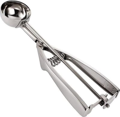 Ijsboltang | ijs schep | oliebollen schep | portioneerlepel | 40mm | 4cm