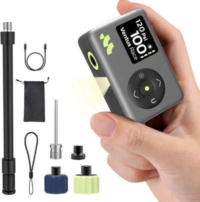 MKSS® Autobanden Pomp - Elektrische Fietspomp - Compressor - Luchtcompressor - Grijs