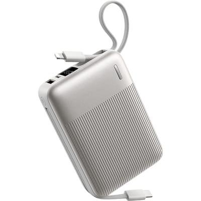 Remax 20.000mAh Compact Fast Charging Powerbank Zilver 20.000 mAh