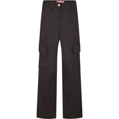 JJXX Dames Rechte Cargo Broek (Zwart)