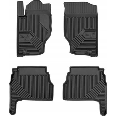 FROGUM No.77 Automatten - Geschikt voor KIA SORENTO I (2002-2009) - 4-delig - TPE Rubber - Zwart