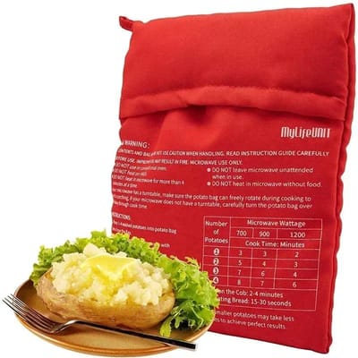 keuken Magnetron Aardappel Koker Kookzak Gebakken Patata Magnetron Koken Aardappelzak Magnetronoven Aardappel Bewaartas