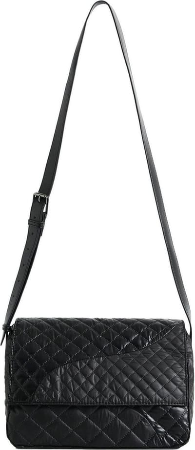 Desigual Schoudertas Accessories Fabric After Dark Phuket Straight Hand Bag Black Zwart