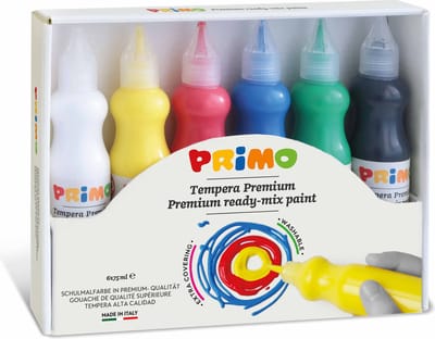Acrylverf – Zwart Verf – Luxe Acrylverf Zwart - Acrylaatverf – Acrylic paint – Hobbyverf – Knutselen en Verven – Sneldrogend – Zwart - PRIMO - 300ml