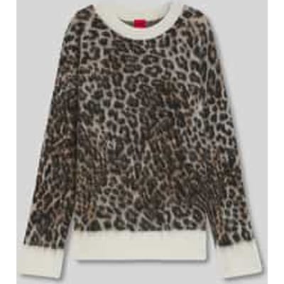 Loose fit gebreide pullover met alpaca, model 'SERATU'