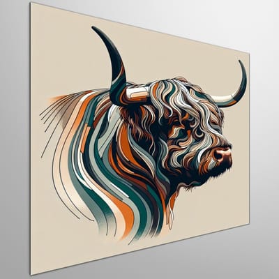 Kunstprint | Wanddecoratie | Dibond | 50 × 50 cm