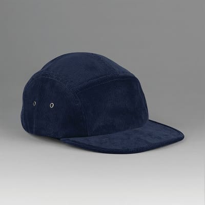 Beechfield 5-panel camper pet van fluweel B679 - Oxford Navy - One size