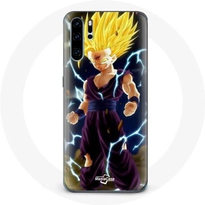 Coque pour Huawei P30 Dragon ball z Super SSJ2 Gohan