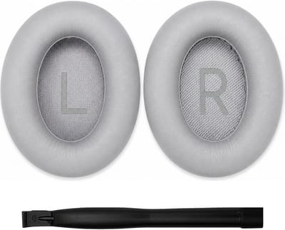 Set Oorkussens voor Bose Koptelefoon - NC700 Oorkussen - Noise Cancelling Headphones 700/NC700 - Kunstleer met Traagschuim - Grijs