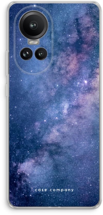 Case Company® - Hoesje geschikt voor Oppo Reno 10 Pro hoesje - Nebula - Soft Cover Telefoonhoesje - Bescherming aan alle Kanten en Schermrand