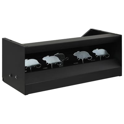 vidaXL Schietkast magnetisch met swing targets 4+1 targets muisontwerp