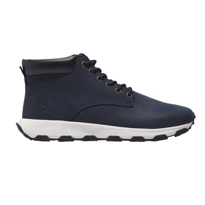 Timberland Winsor Park leren Ortholite-chukka-laarzen voor heren (Marine)