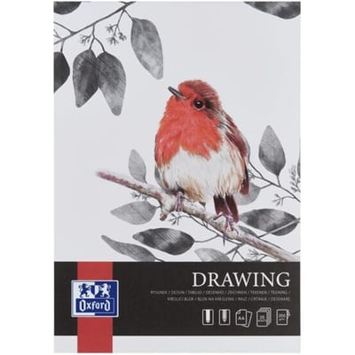 Oxford tekenblok Drawing A4 200g/m - 25 vel