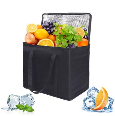 Dailygoods - Reisenthel Koeltas, inklapbaar, thermotas voor picknick en lunch, warmhoudtas, 33 x 25 x 25 cm
