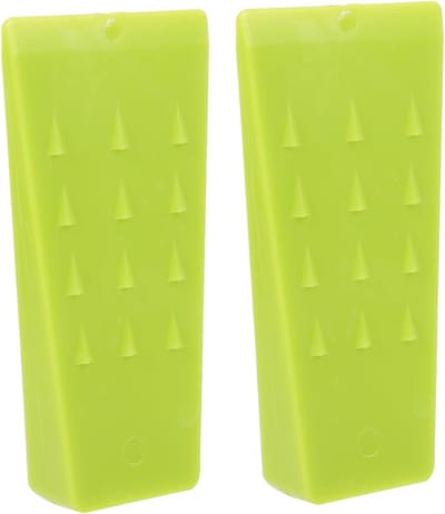 Houtkap Wiggen - Vallende Wiggen Boom - Bomen Vellen - Hoge Taaiheid Herbruikbaar - 14 x 6.8 cm - Groen