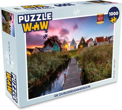 Puzzel De Durgerdammerdijk - Legpuzzel - Puzzel 1000 stukjes volwassenen