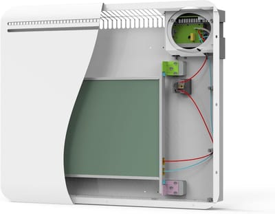Elektrische Keramische Radiator met LCD Display en 2000W Vermogen voor Zachte en Gelijkmatige Warmte