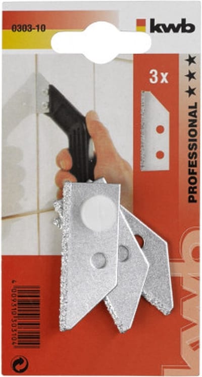 Voegenreininger/schraper set a 3 stuks