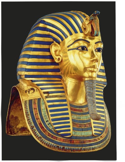 Lanzfeld Toetanchamon - Poster Schilderij 50x70 cm - Egypte - Koker