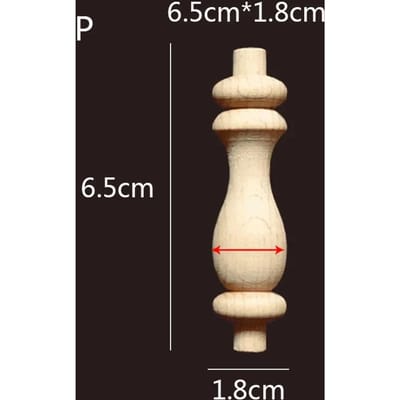 Houten Spindel Gewelfde Brug Kolom Applicatie Hout Kleine Kalebas Pilaren Wijn Hek Huisdecoratie Accessoires Kast Ondersteuning