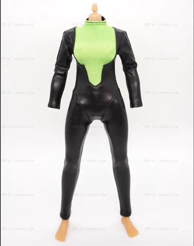 Vrouwelijke Strakke Jumpsuit 1/6 Schaal voor 12 Inch Actiefiguur