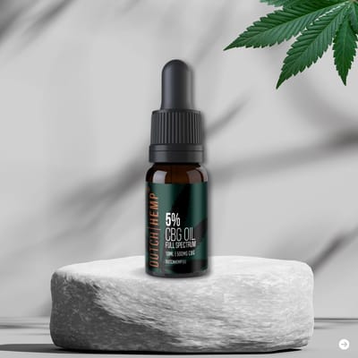 Dutch Hemp CBG-olie 5% - 10 ml full spectrum