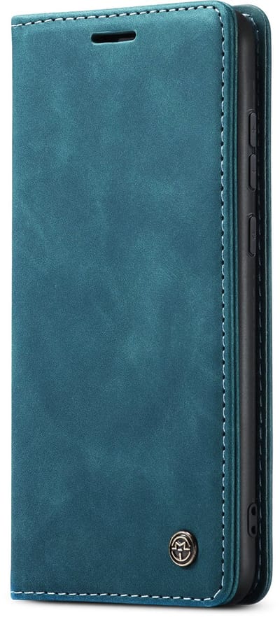 Casemania Hoesje Geschikt voor Oppo A60 5G - Emerald Green - Dunne Portemonnee Bookcase met kaartvakken - Slim Wallet Case