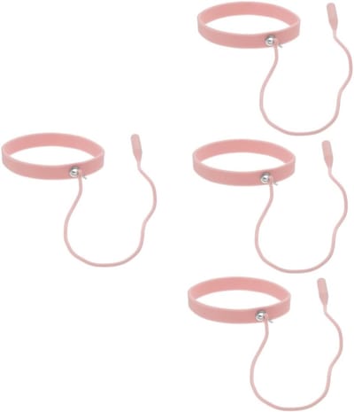 Tweezer Houder - Pincet Armband - Wimpers Aanbrengen - Voorkomt Vallen - 4 Stuks - Roze