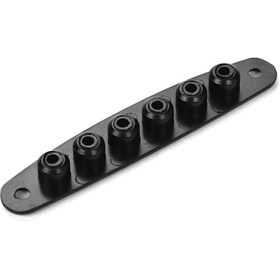 Elektrische Gitaaronderdelen Metalen Brug String Through Body Ferrules Busplaat voor Gitaar Vervanging