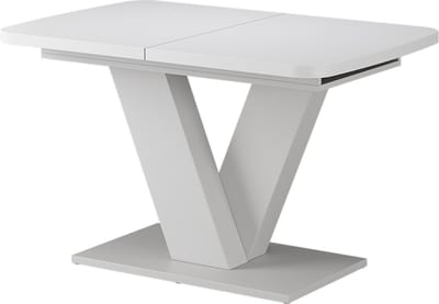 Vicco Eettafel Fenaro, Wit, 120-160 x 80 cm uitschuifbaar