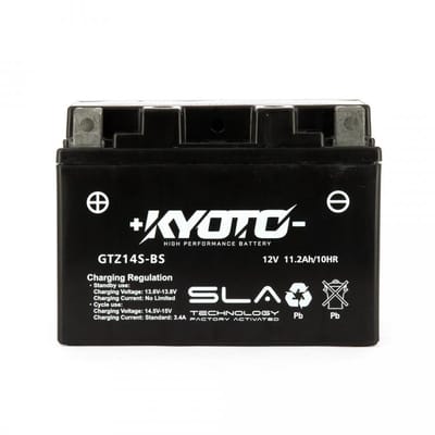 Batterie SLA Kyoto pour Moto MASH 440 SIDE FORCE 445 2021 à 2025 Neuf