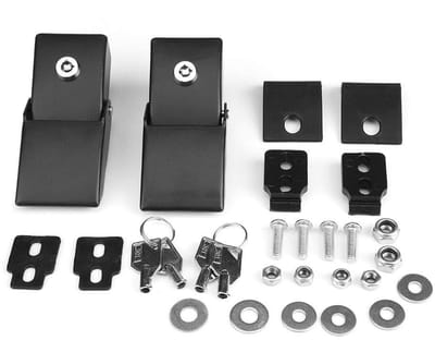 Dailygoody - Anti-Diefstal Metaal Slot Set voor Jeep Wrangler JK 2007-2017
