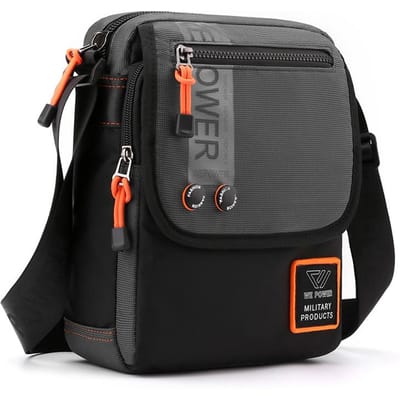 Vintage Trends Mannentas Hoge Kwaliteit Nylon Heren Messenger Tas Crossbody Tassen Stijlvolle Vrijetijds Mannentas Handtas Schoudertas SAC 21cmX26cmX8cm
