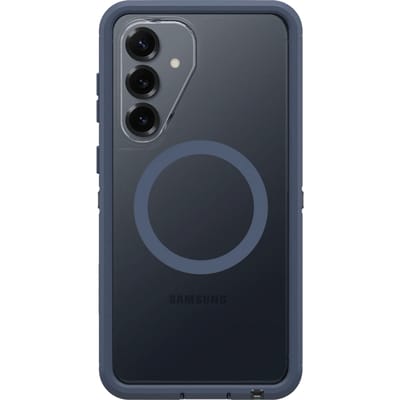 OtterBox Defender Pro XT Hoesje Geschikt voor Samsung Galaxy S26 Plus - Back Cover Compatibel met MagSafe & Qi2 - Beschermhoes Blauw Transparant