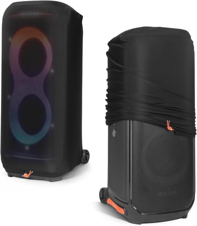 Zachte stofhoes voor draagbare luidsprekers - Elastische beschermhoes voor buitengebruik en opslag, geschikt voor JBL Partybox 710/720