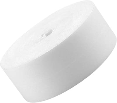 Opstrijkbaar Kledinglabel - Naamlabel Wasbaar - Kleding Personaliseren - Sterk Materiaal - 25 x 8 cm - Wit