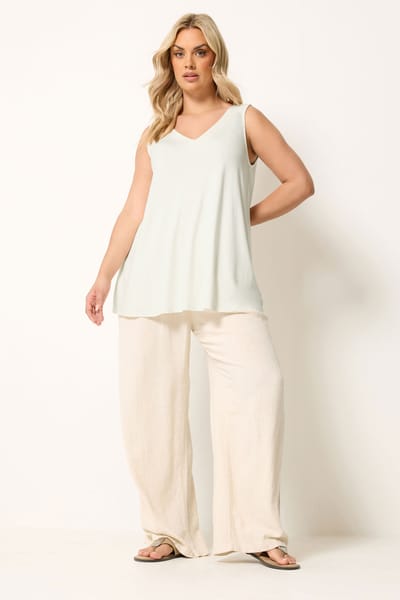 Yours Ivoorwitte Swingtop Size 42