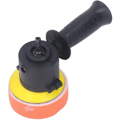 Boormachine naar Polijstmachine Adapter Excentrisch Polijsten Waxen Gereedschap Set Kit voor Auto Onderhoud black