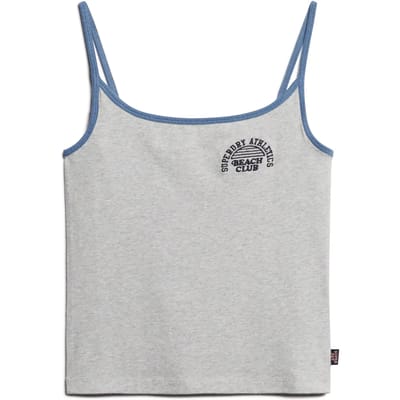 Superdry - Athletic Essentials Cami Top met logo - Dames - Vesten