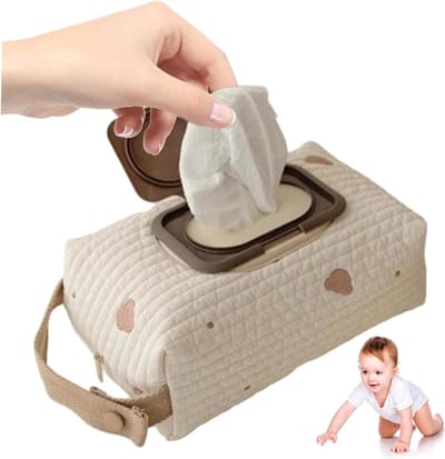 Luier Organizer - Baby Tas - Baby Benodigdheden - Wasbaar Borduurwerk - 21 x 17 cm - Meerkleurig