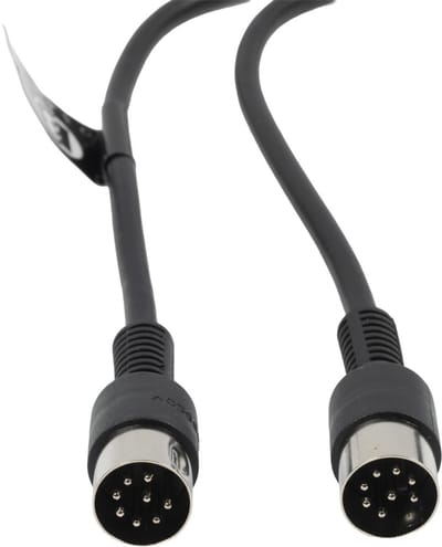 BOSSCOM premium DIN 8-pins / Powerlink PL8 kabel voor B&O | zwart | 0,30 meter