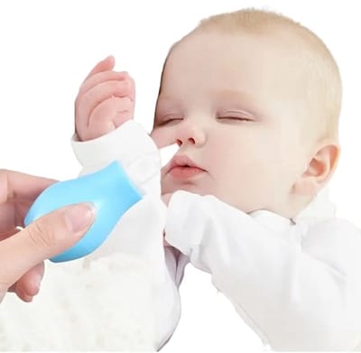 Neuszuiger Baby of Kind I Neusreiniger I Neuspeer I Neuspompje I Neuspomp I Nose Cleaner I Blauw