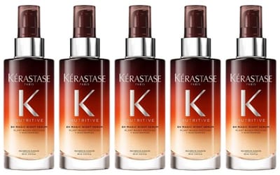 5x Kérastase Nutritive 8H Magic Night Serum 90ml