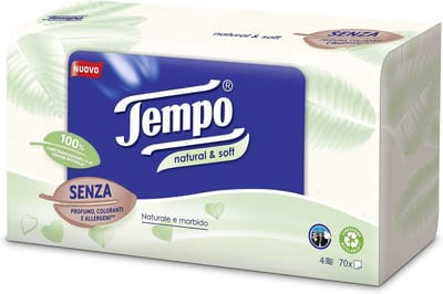 70 Stuks Zachte, Natuurlijke WC-Papier Box - 12 Rollen Inhoud