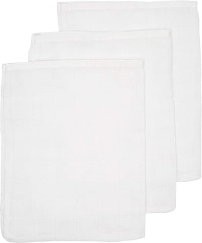 Hydrofiele Washandjes 3-Pack - Zacht en Ademend voor Baby's