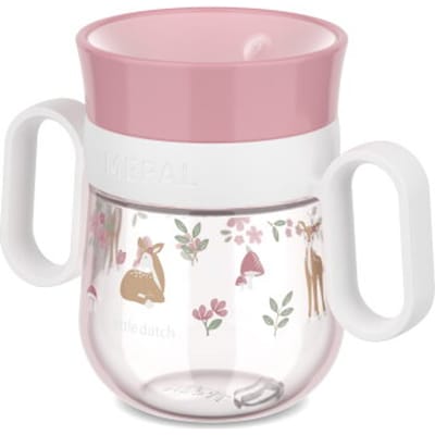 Mepal Mio 360° drinkbeker Little Dutch - 200 ml - Makkelijk vast te houden - Kinderservies - Fairy Garden