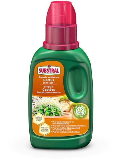 Substral Cactus-, Bonsai- En Vetplantenmeststof 250ml